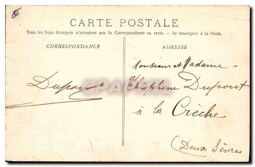 Aix-en-Provence — Die Fontaine de la Rotonde — Collection C.M. — Rückseite