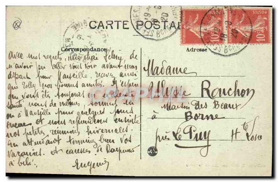 AIX-EN-PROVENCE — Fontaine de la Rotonde — Collection C. Martinet — Rückseite