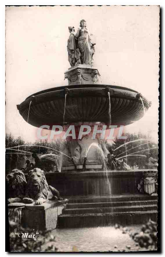 Fontaine de la Rotonde — Aix-en-Provence — Éditions MAP