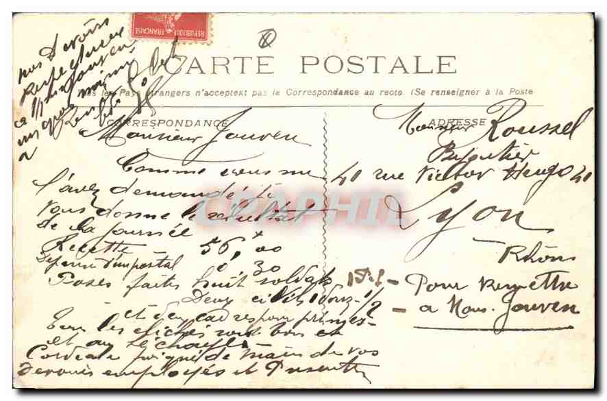 Aix-en-Provence — La Fontaine Fortunée — L.R. n°830 — Rückseite