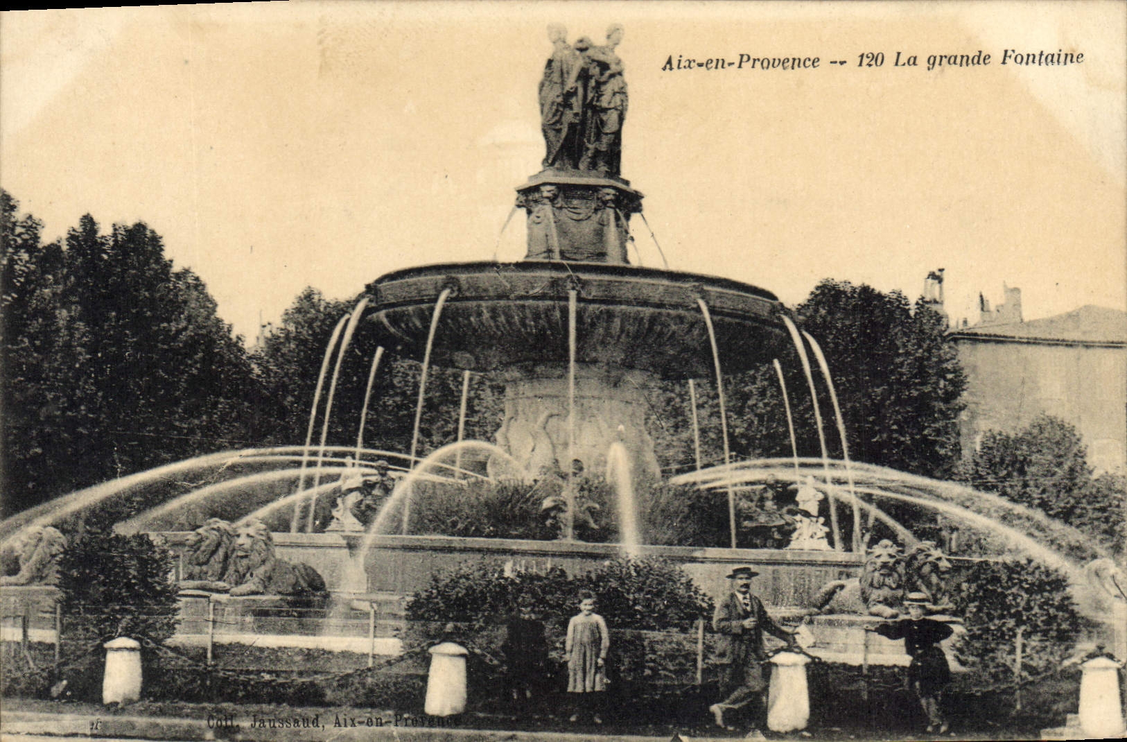 Aix-en-Provence — La grande Fontaine — Gail Jaussaud, Aix-en-Provence, n°120