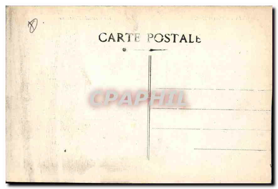 Aix-en-Provence — Die Große Fontäne — Verlag unbekannt — Rückseite