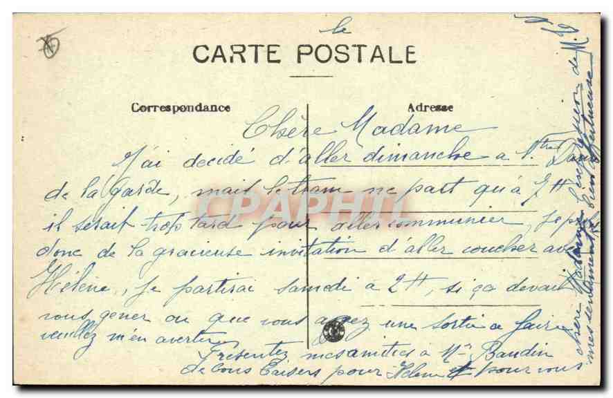 AIX-en-PROVENCE — Fontaine de la Rotonde — Collection C. Martinel — Reverso