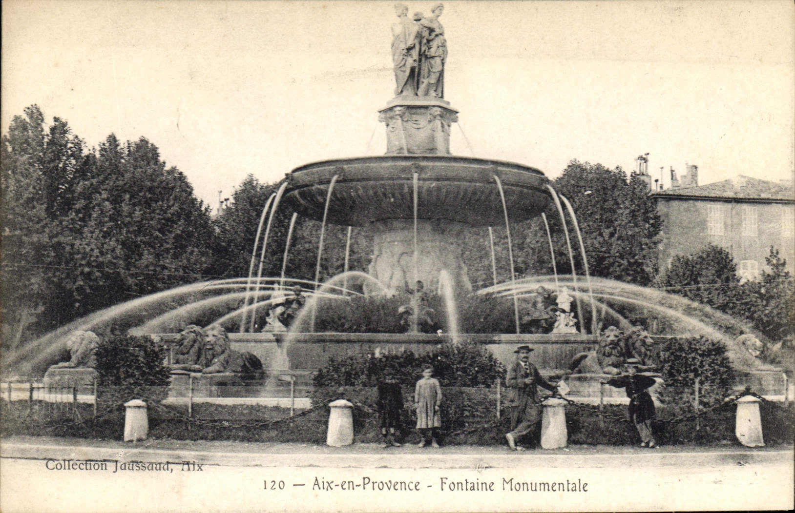Aix-en-Provence — Fontaine Monumentale — Collection Jaussaud, Nix, n°120