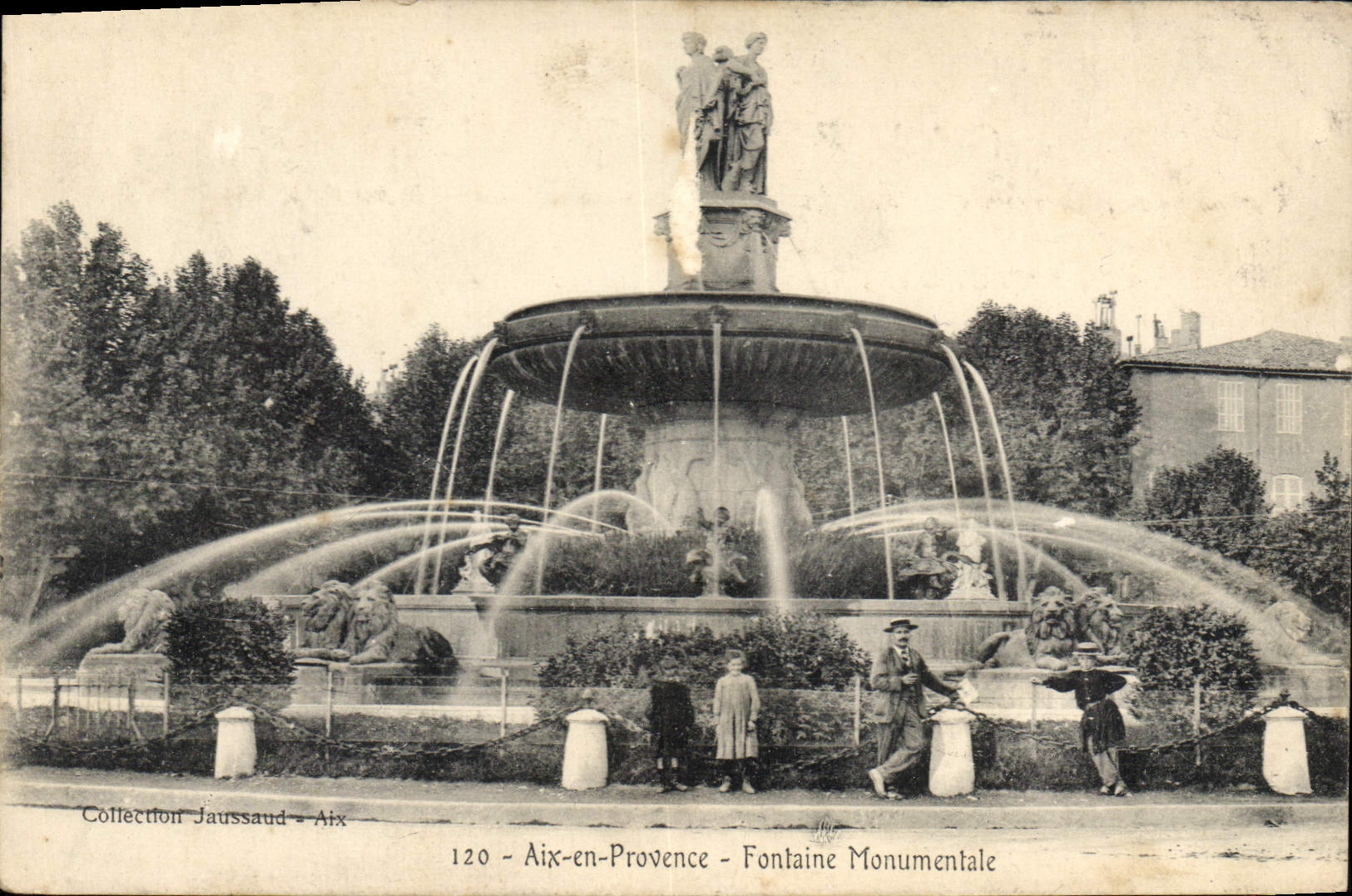 Aix-en-Provence — Fontaine Monumentale — Collection Jaussaud - Aix 120