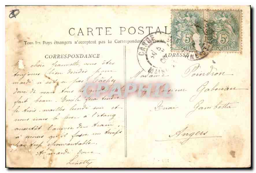 Aix-en-Provence — Fontaine Monumentale — Collection Jaussaud - Aix 120 — Rückseite