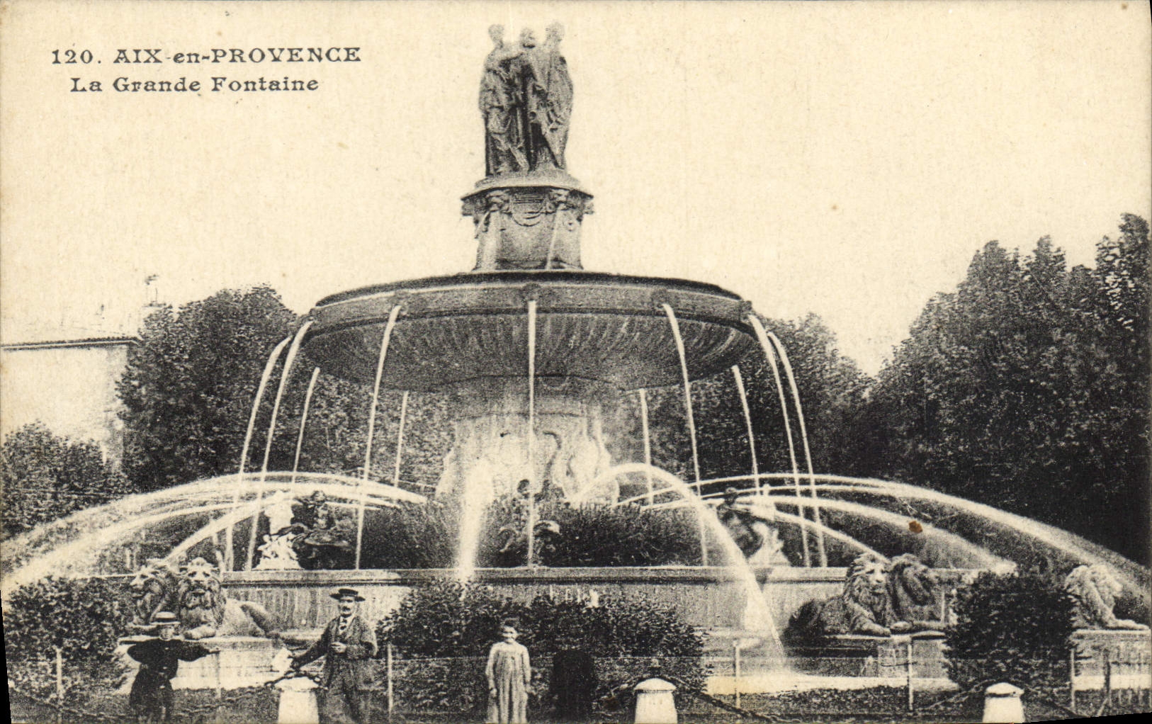 AIX-EN-PROVENCE — La Grande Fontaine — n° 120