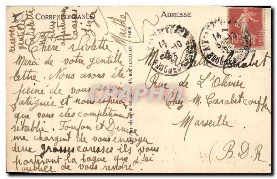 Aix-en-Provence — Fontaine Monumentale — LL — Reverso