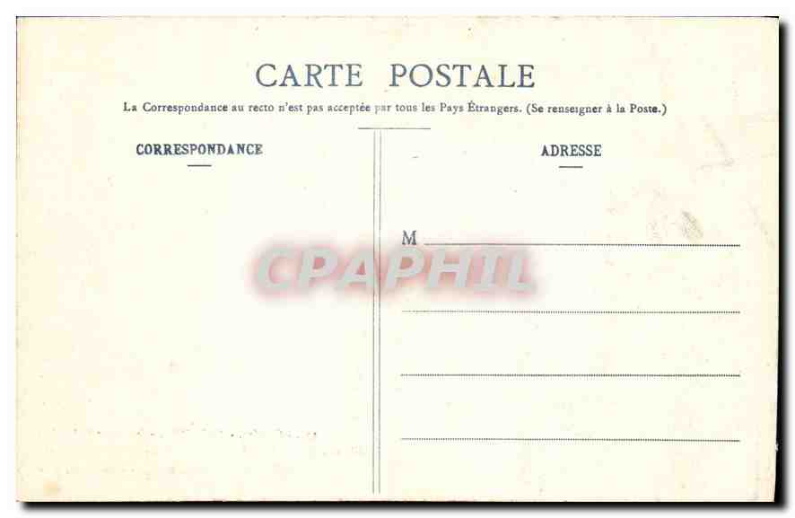 CPA Correze Aubazine Interieur de l'Eglise Vieille armoire et escalier conduisant au couvent — Rückseite