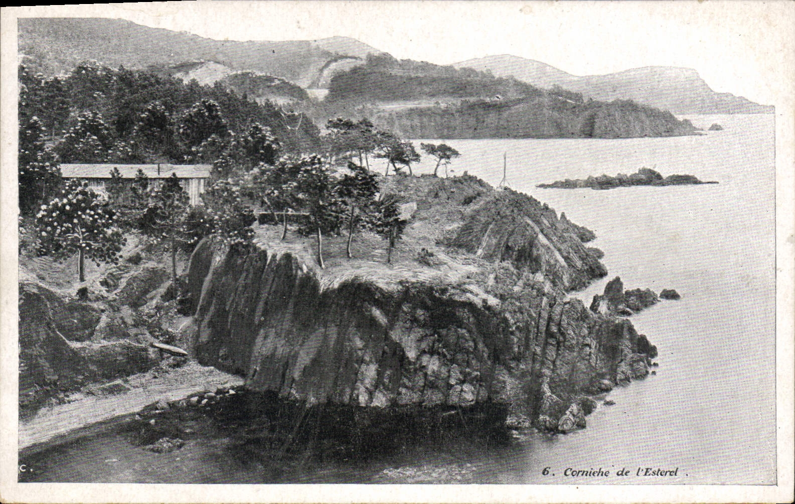 Corniche de l'Esterel — vue panoramique — éditeur non identifié, n°6