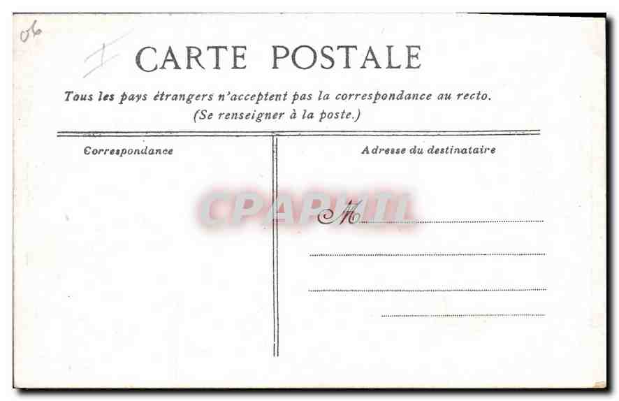 Corniche de l'Esterel — vue panoramique — éditeur non identifié, n°6 — Rückseite