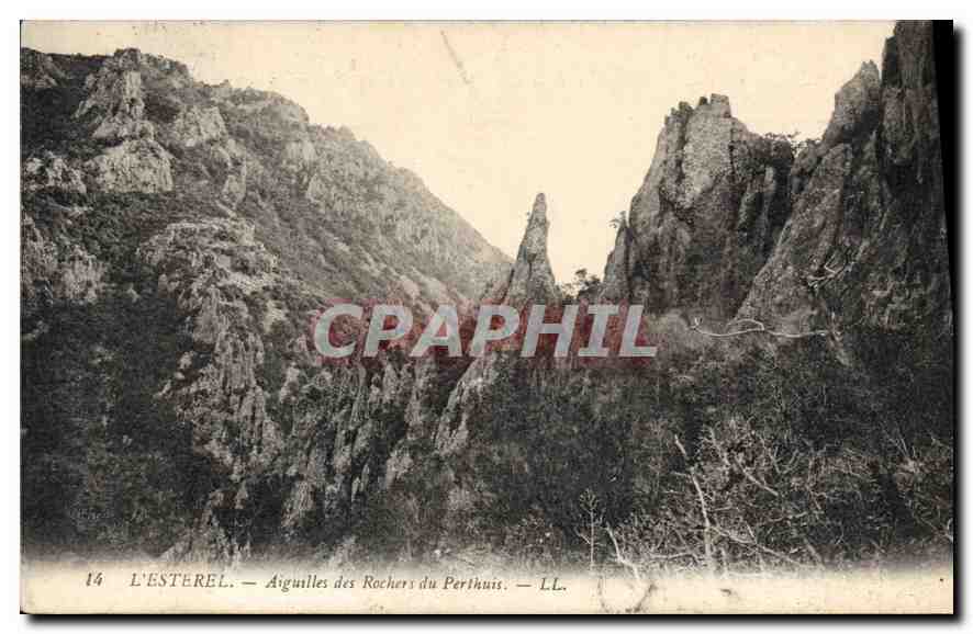 CPA L'Esterel Aiguilles des Rochers du Perthuis 
