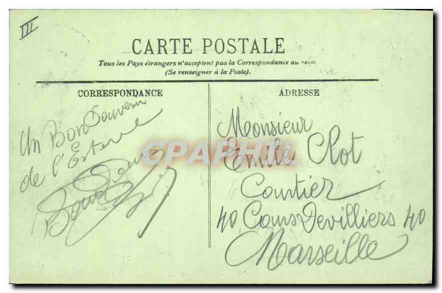 CPA L'Esterel Corniche d'Or Roc St Barthelemy et le St Pilon  — Verso