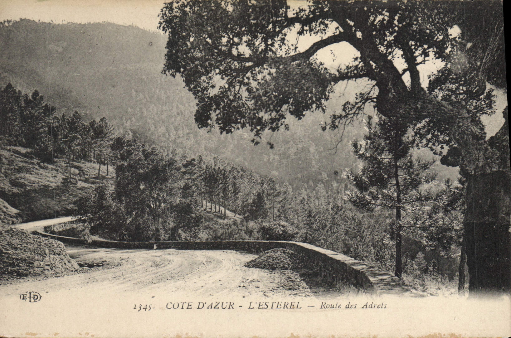 CPA Cote d'Azur L'Esterel Route des Adrels 