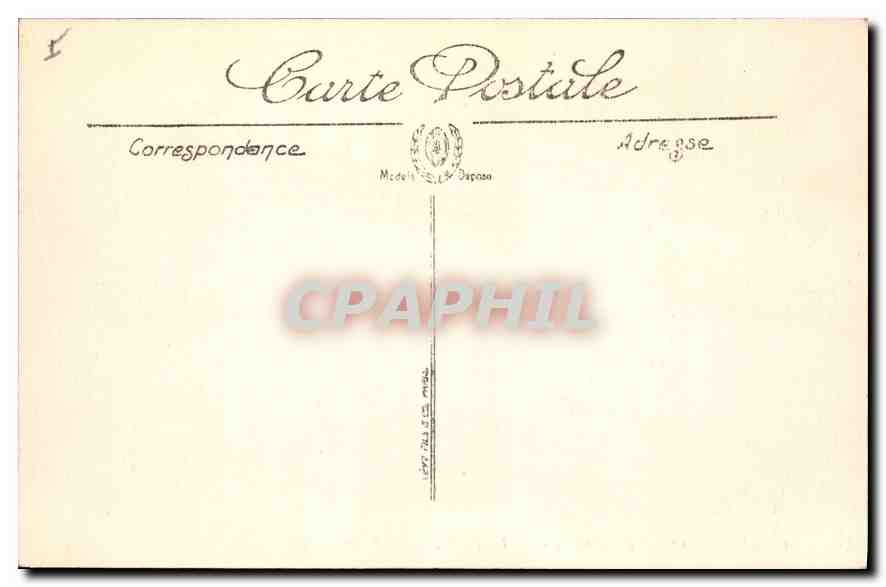 L'ESTÉREL — Corniche d'Or — Les Villas — Éditeur Salléva, n°1 — Verso