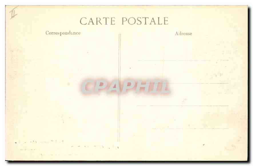 CPA Cote d'Azur Massif de L'Esterel Chemin de la Sainte Baume  — Verso
