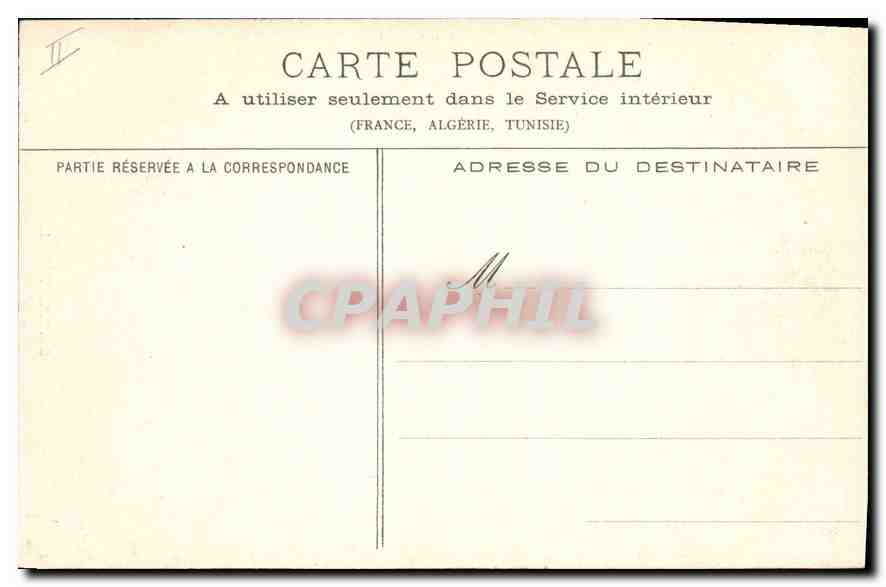 CPA L'Esterel  — Verso