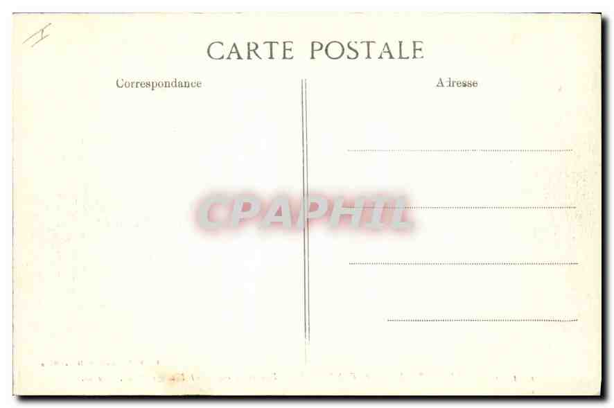 CPA Cote d'Azur Massif de l'Esterel Vue prise du Mont Vinaigre   — Verso