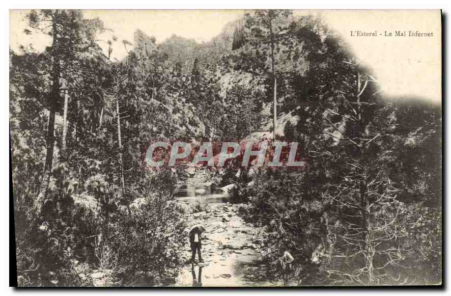 CPA L'Esterel Le Mal Infernet 