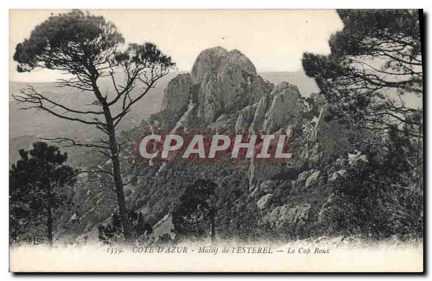 CPA Cote d'Azur Massif de L'Esterel Le Cap Roux 
