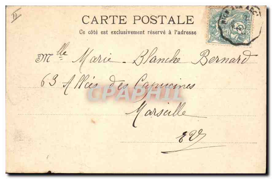 CPA Esterel Ravin du Malinfernet  — Verso
