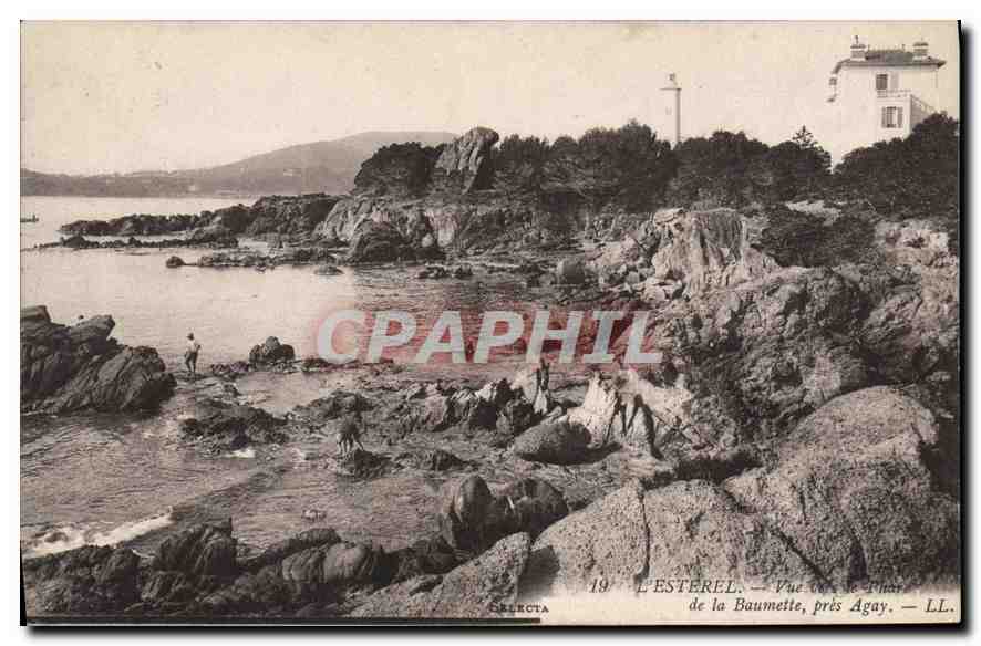 CPA L'Esterel Vue de la Baumette pres Agay 