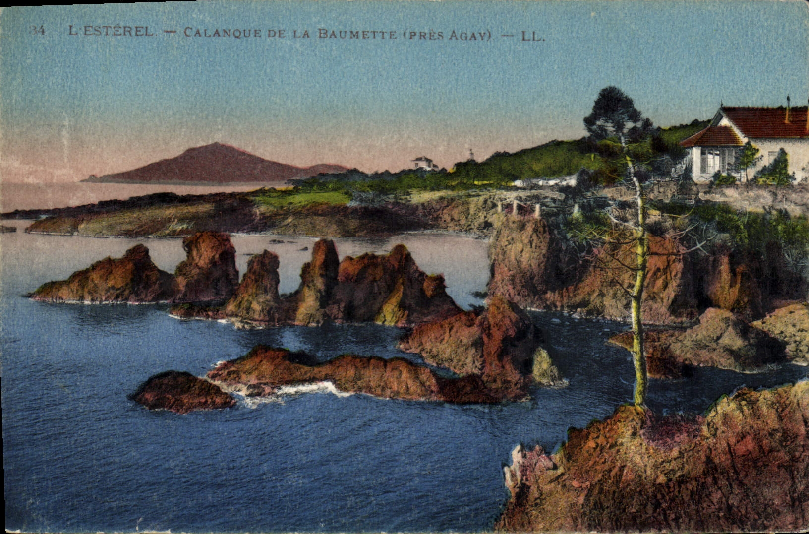 CPA L'Esterel Calanque de la Baumette Pres Agay 