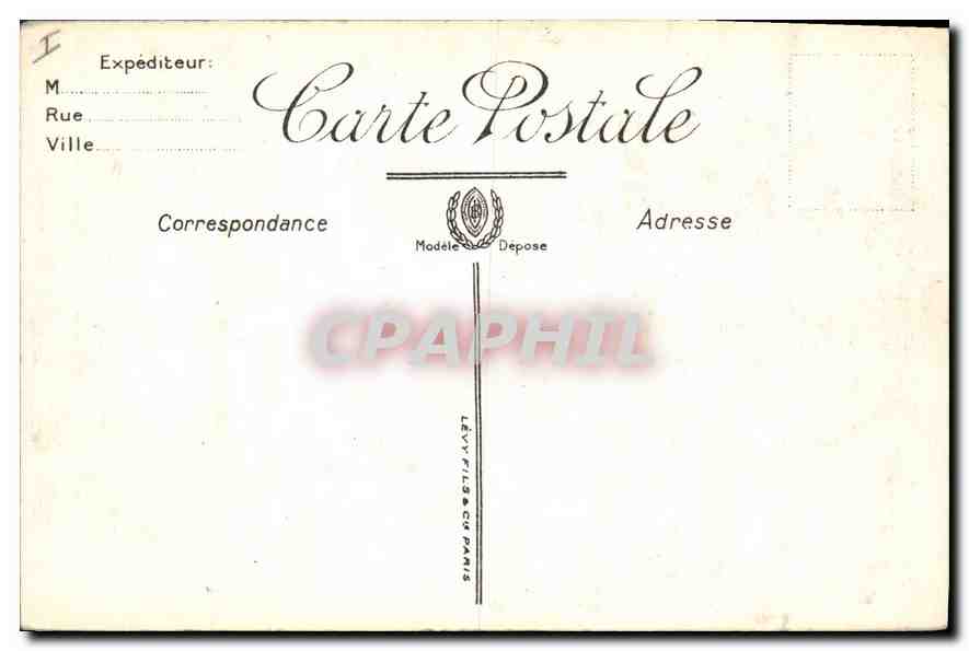 CPA L'Esterel Calanque de la Baumette Pres Agay  — Verso