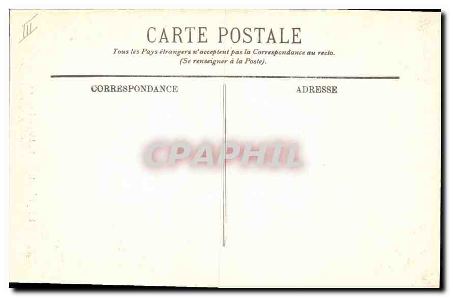 CPA L'Esterel Vallee du Perthus Caleche — Rückseite