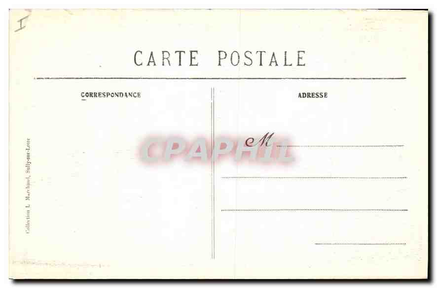 CPA Basilique de Saint Benoit sur Loire Loiret Les Stalles  — Rückseite