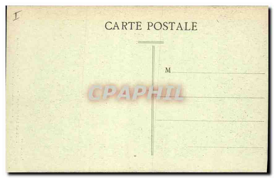 CPA Loire Loiret L'Abside et le deambulatoire Nord — Rückseite