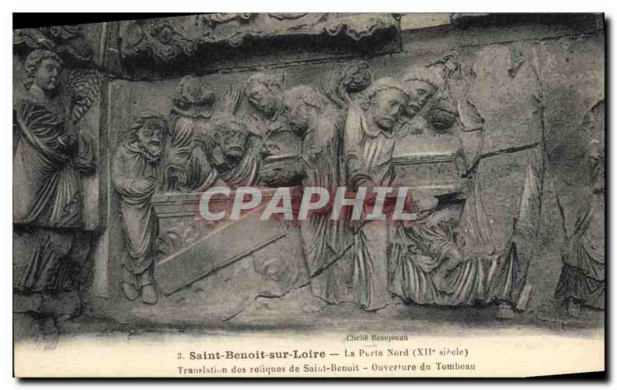 CPA Saint Benoit sur Loire La Porte Nord XII siecle 