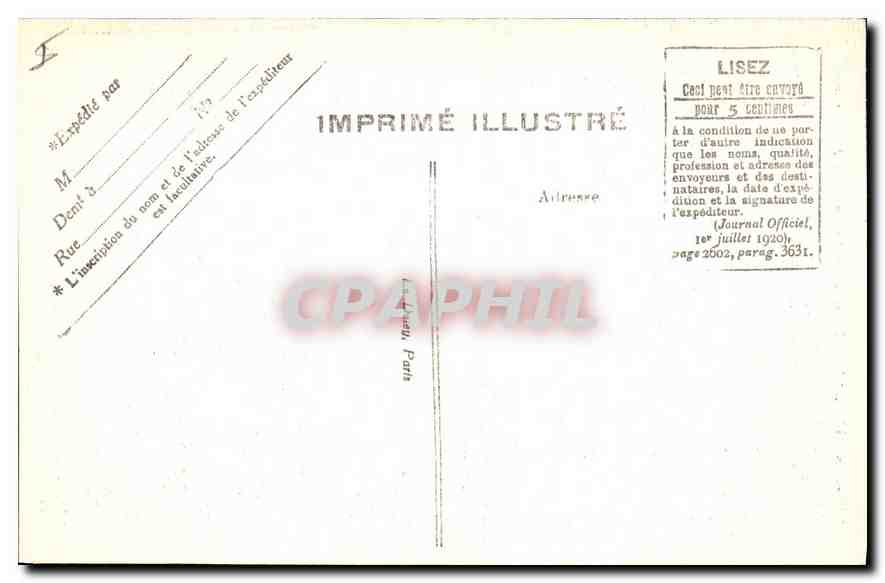 CPA Saint Benoit sur Loire Loiret Le Peristyle de la Basilique  — Back