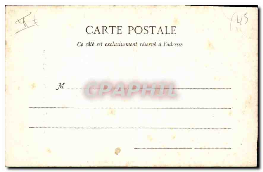 CPA St Benoit s Loire Portail de la Basilique  — Back