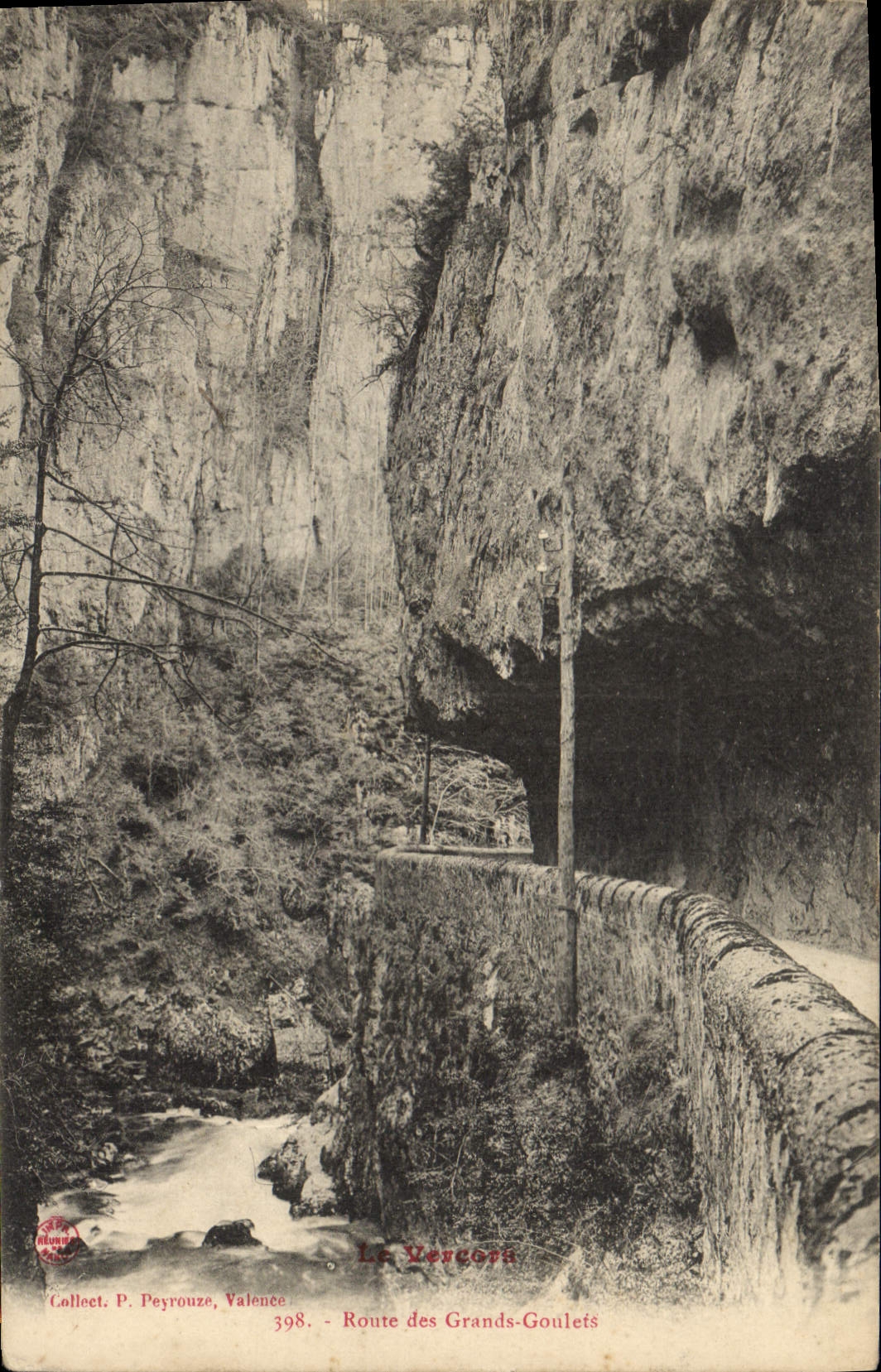 CPA Route des Grands Goulets 