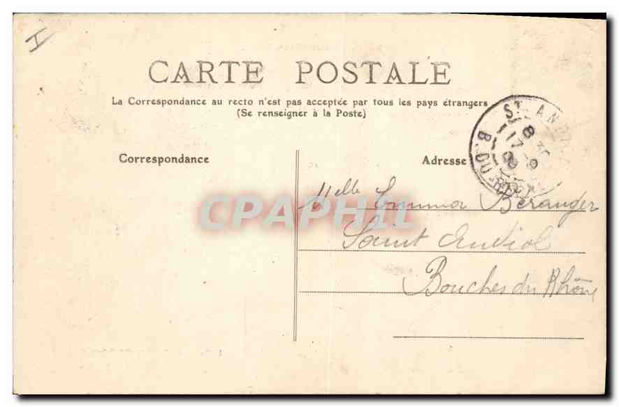 Les Grands Goulets — Sortie du dernier tunnel — C. Grive fils, éditeur, Aubenas (Ardèche) — n° 1404 — Rückseite