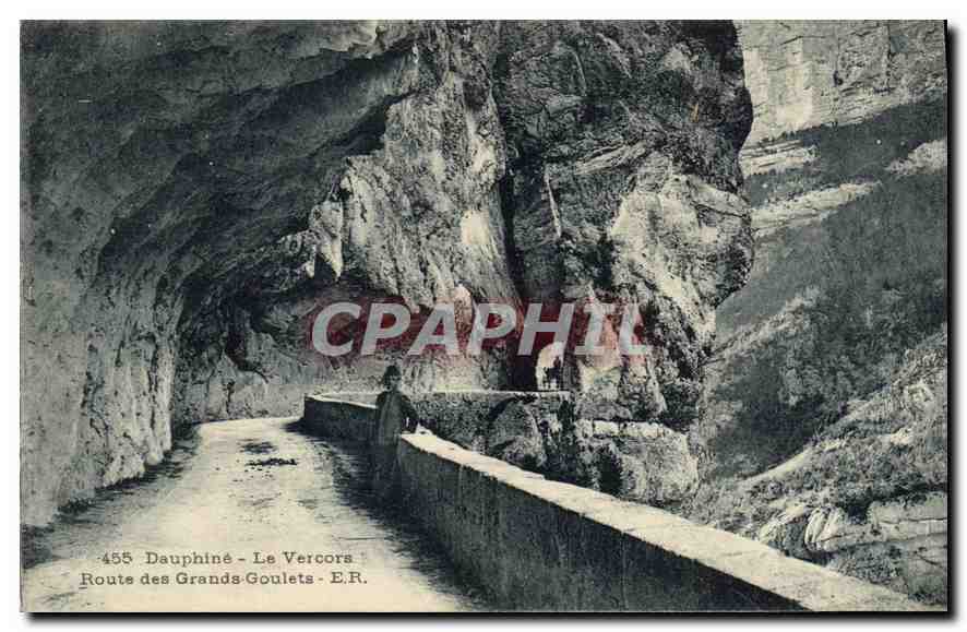 Route des Grands-Goulets - Le Vercors — Dauphiné — E.R. n°455