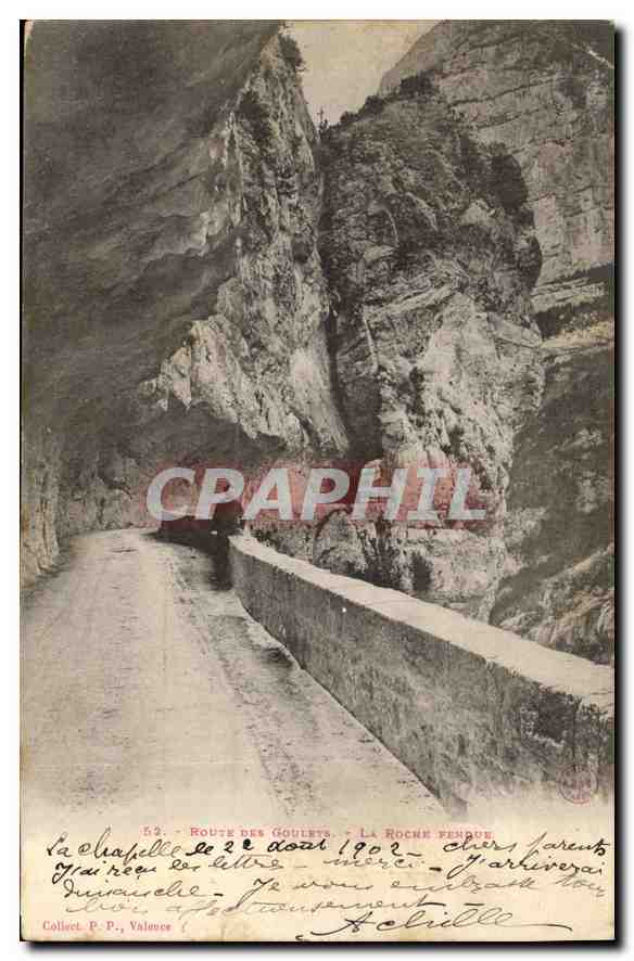 La Chapelle - Route des Goulets - La Roche Fendue - Collect. P.P., Valence