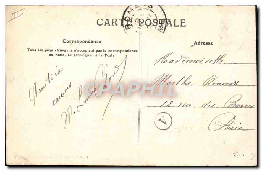 Les Grands Goulets — Vue pittoresque du Ravin — C. Artige fils, éditeur, Aubenas (Ardèche) — Reverso