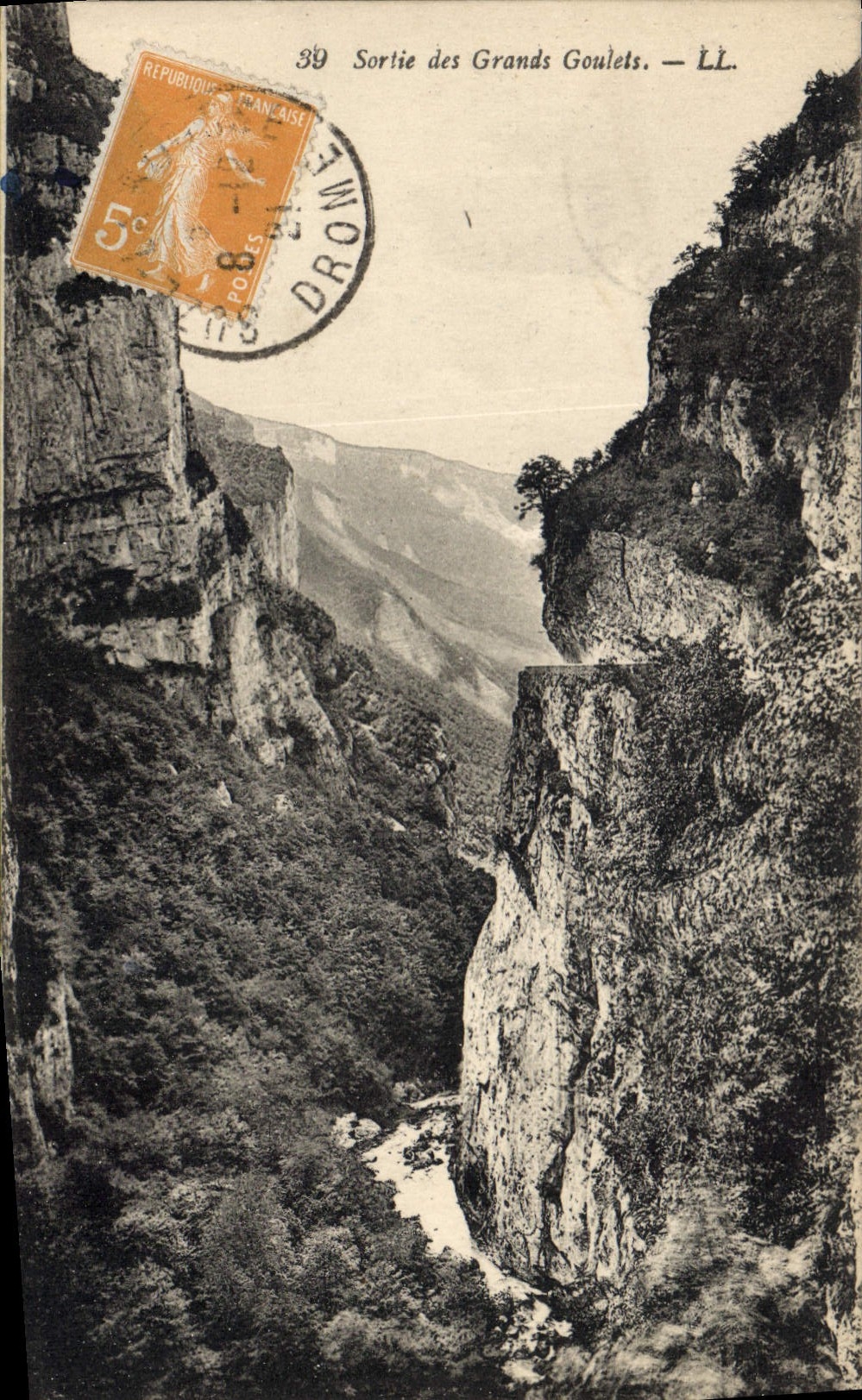 Sortie des Grands Goulets — LL. — LL.