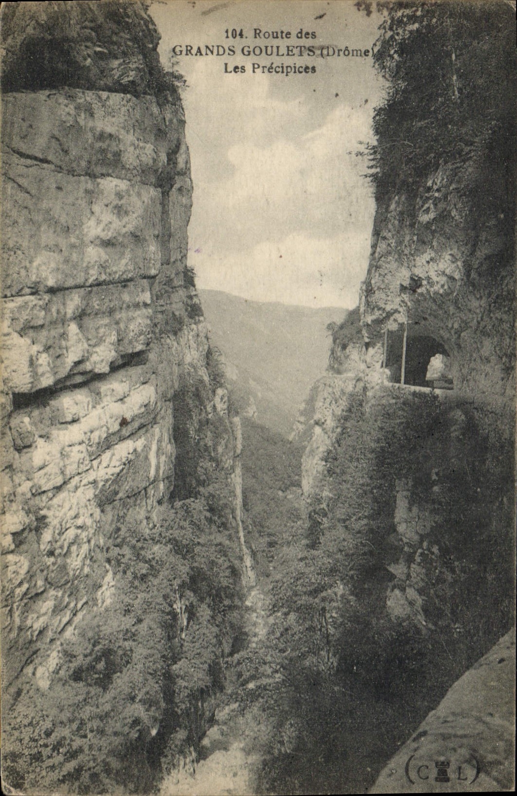 Les Précipices — Route des Grands Goulets (Drôme) — CCL