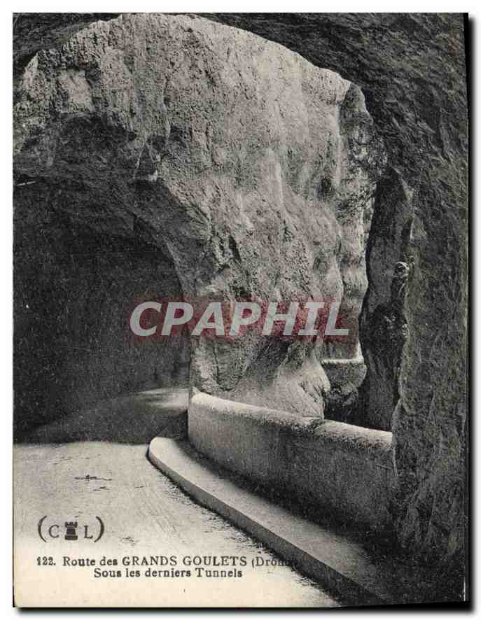 Route des Grands Goulets — Sous les derniers tunnels — (CCL) n°122