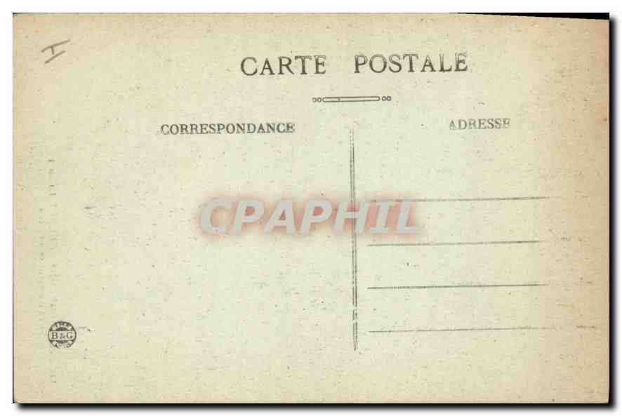 Route des Grands Goulets — Sous les derniers tunnels — (CCL) n°122 — Verso
