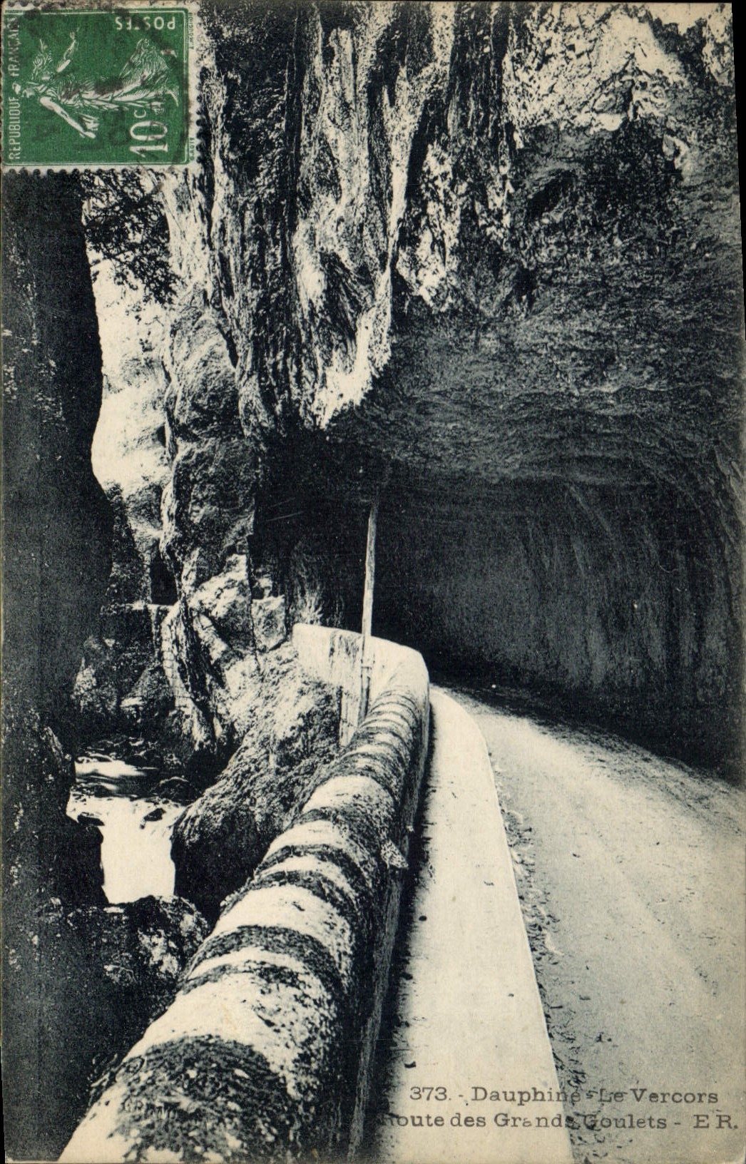 CPA Dauphine Le Vercors Route des Grands Goulets 