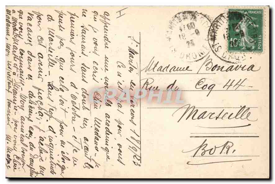 Route des Grands-Goulets — Sous les derniers Tunnels — (CCL) n°122 — Verso