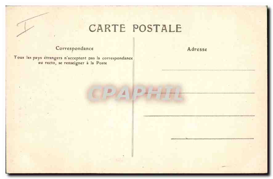CPA Les Grands Goulets Un Passage Gangereux  — Rückseite