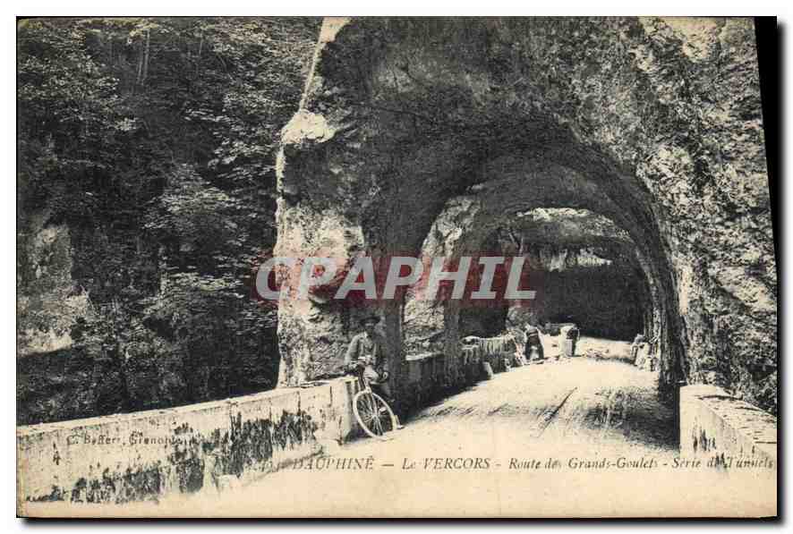 Le Vercors — Route des Grands-Goulets — Série des Tunnels