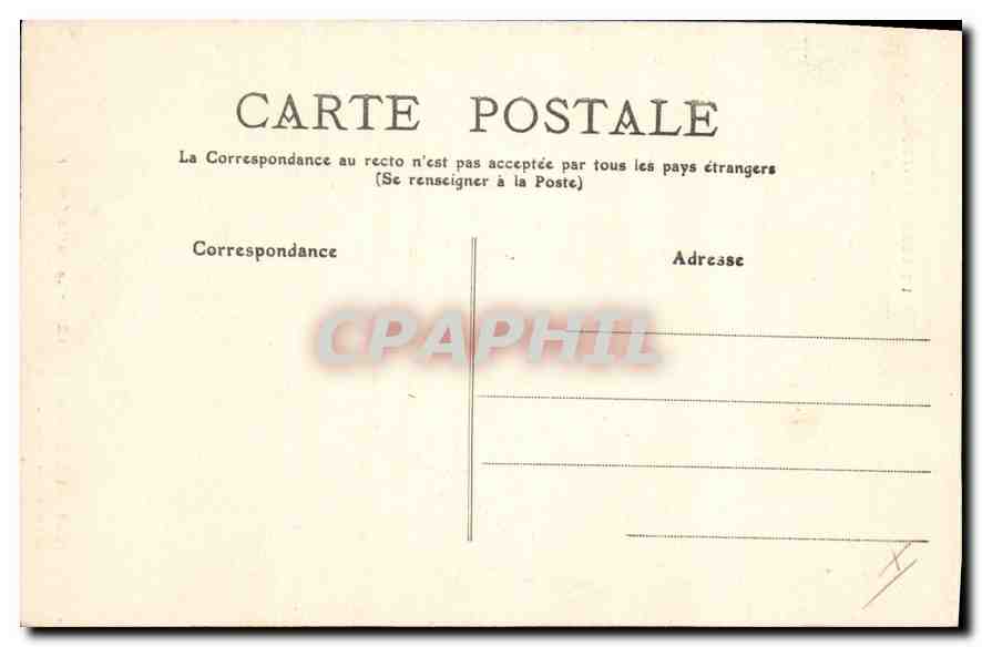 Les Grands Goulets - La Roche Fendue — Le Vercors pittoresque — C. Artige fils, éditeur Aubenas (Ardeche), n°1392 — Verso