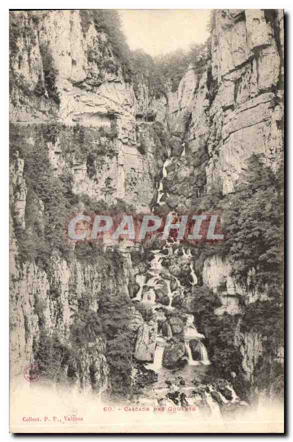 Cascade des Goulets — Valdres — Collect. P. P. - Recto