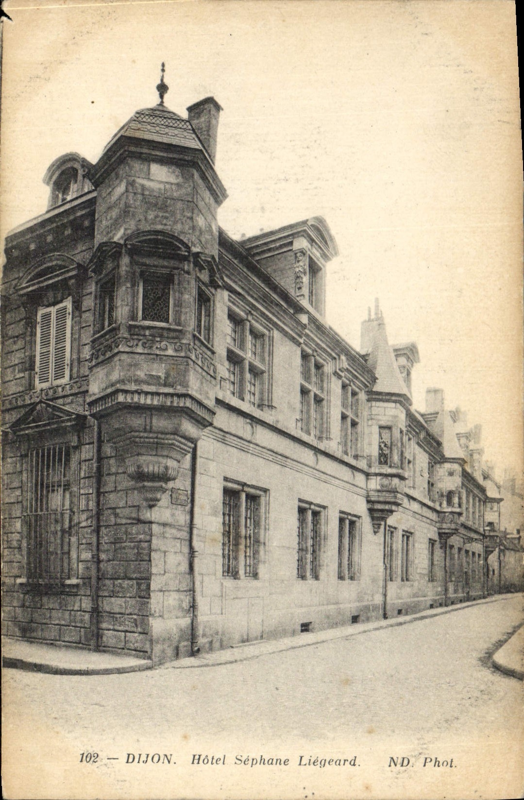CPA Dijon Hotel Sephane Liegeard 
